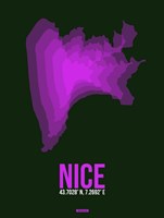 Nice Radiant Map 1 Fine Art Print