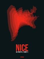 Nice Radiant Map 3 Fine Art Print