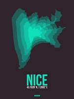 Nice Radiant Map 4 Fine Art Print