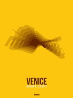 Venice Radiant Map 4 Fine Art Print