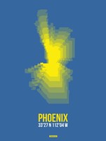 Phoenix Radiant Map 2 Fine Art Print
