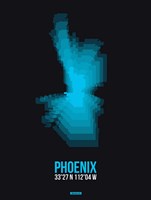 Phoenix Radiant Map 3 Fine Art Print