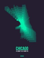 Chicago Radiant Map 2 Fine Art Print