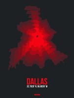 Dallas Radiant Map 3 Fine Art Print