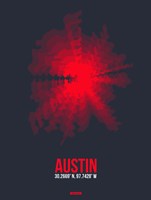 Austin Radiant Map 2 Fine Art Print