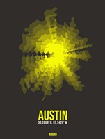 Austin Radiant Map 3 Fine Art Print