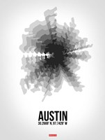 Austin Radiant Map 4 Fine Art Print