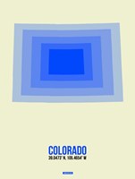 Colorado Radiant Map 2 Fine Art Print