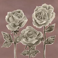 Marsala Roses I Fine Art Print