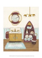 Nautical Bath II Fine Art Print
