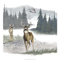 Lodge Landscape II Fine Art Print