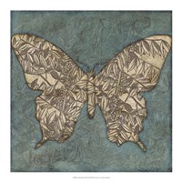 Collage Butterfly II Framed Print