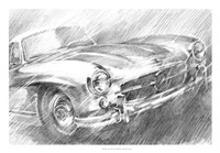Sports Car Study I Fine Art Print
