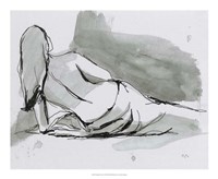 Draped Nude I Fine Art Print