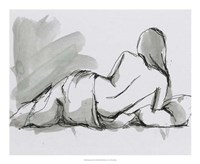 Draped Nude II Fine Art Print