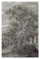 Classical Landscape Triptych III Fine Art Print