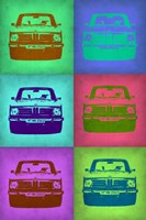 BMW 2002 Pop Art 2 Fine Art Print