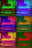 BMW Front Pop Art 1 Fine Art Print