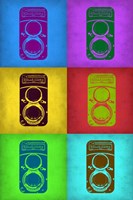 Vintage Camera Pop Art 2 Fine Art Print