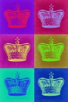 Crown Pop Art 2 Fine Art Print