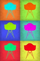 Eames Chair Pop Art 2 Fine Art Print