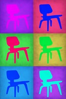 Eames Chair Pop Art 5 Fine Art Print