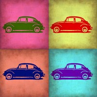 VW Beetle Pop Art 1 Fine Art Print