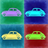 VW Beetle Pop Art 3 Fine Art Print