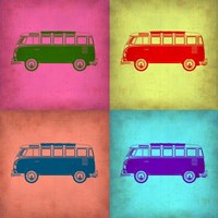 VW Bus Pop Art 1 Fine Art Print
