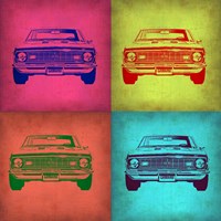 Chevy Camaro Pop Art 1 Fine Art Print