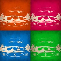 Ferrari Front Pop Art 1 Fine Art Print