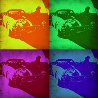 Racing Ferrari Pop Art 1 Fine Art Print