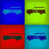 Ford Woody Pop Art 1 Fine Art Print