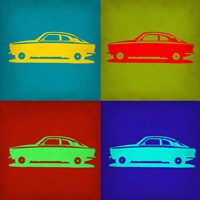 Alfa Romeo Gulia Pop Art 1 Fine Art Print