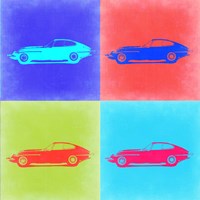 Jaguar E Type Pop Art 2 Fine Art Print