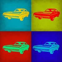 Dodge Charger Pop Art 1 Fine Art Print