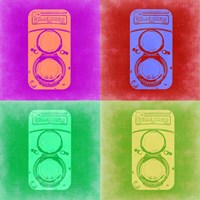 Vintage Camera Pop Art 3 Fine Art Print