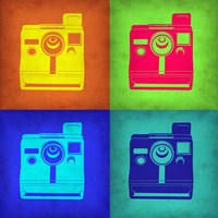 Vintage Polaroid Camera Pop Art 1 Fine Art Print