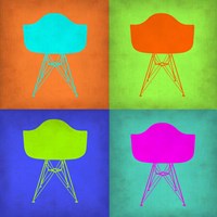 Eames Chair Pop Art 1 Fine Art Print