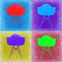 Eames Chair Pop Art 3 Fine Art Print