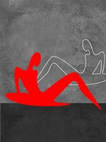 Red Girl 2 Fine Art Print