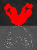 Red Kiss 2 Fine Art Print