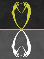 Green Heart Reflection Fine Art Print