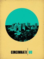 Cincinnati Circle 2 Framed Print