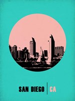 San Diego Circle 1 Fine Art Print