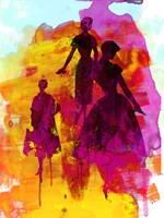 Fashion Models 3 Fine Art Print