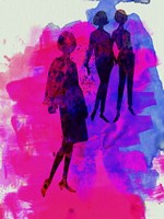 Fashion Models 4 Fine Art Print