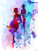 Fashion Models 5 Fine Art Print