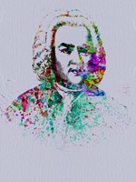Bach Watercolor Fine Art Print