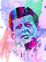 Kennedy Watercolor 2 Fine Art Print